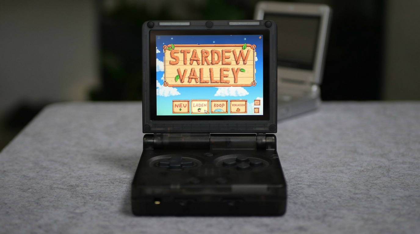 Anbernic RG35XX SP - Der Nintendo GBA SP der Zukunft?